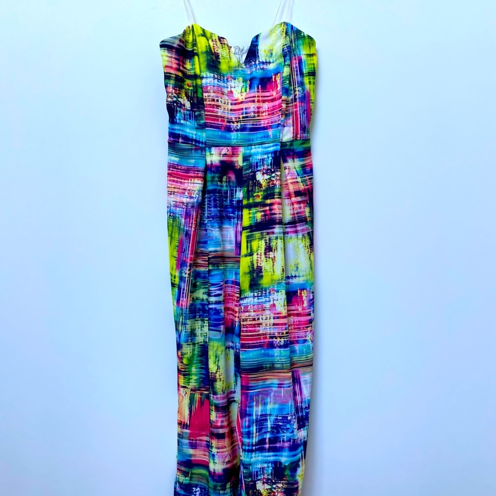 Retro Mustard Seed Neón Women Jumpsuit